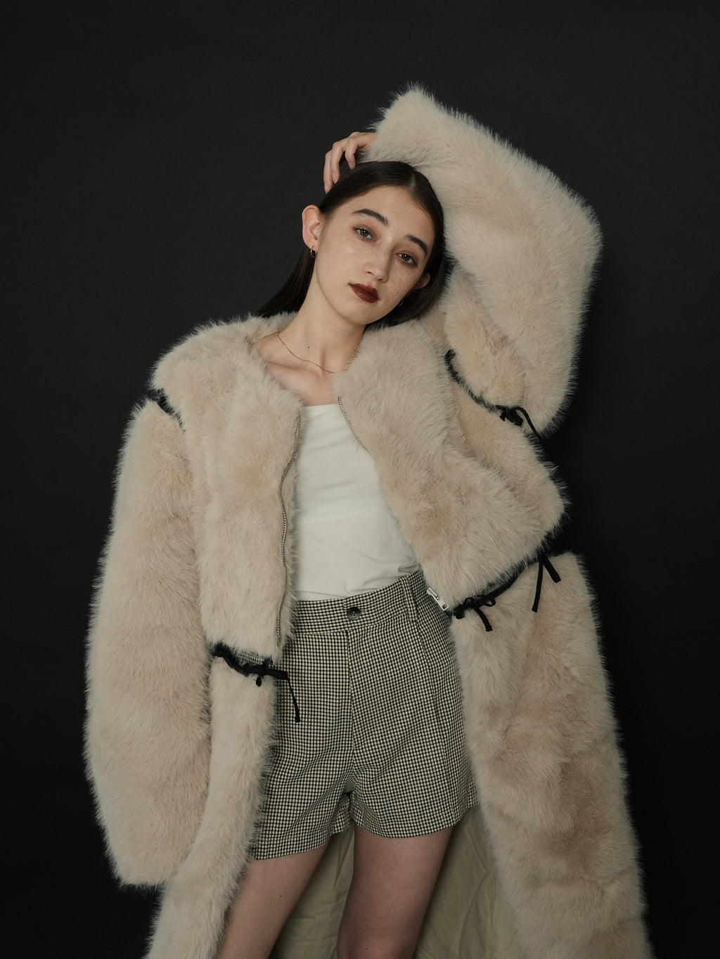 Fur ribbon coat – ClaSTEllaR