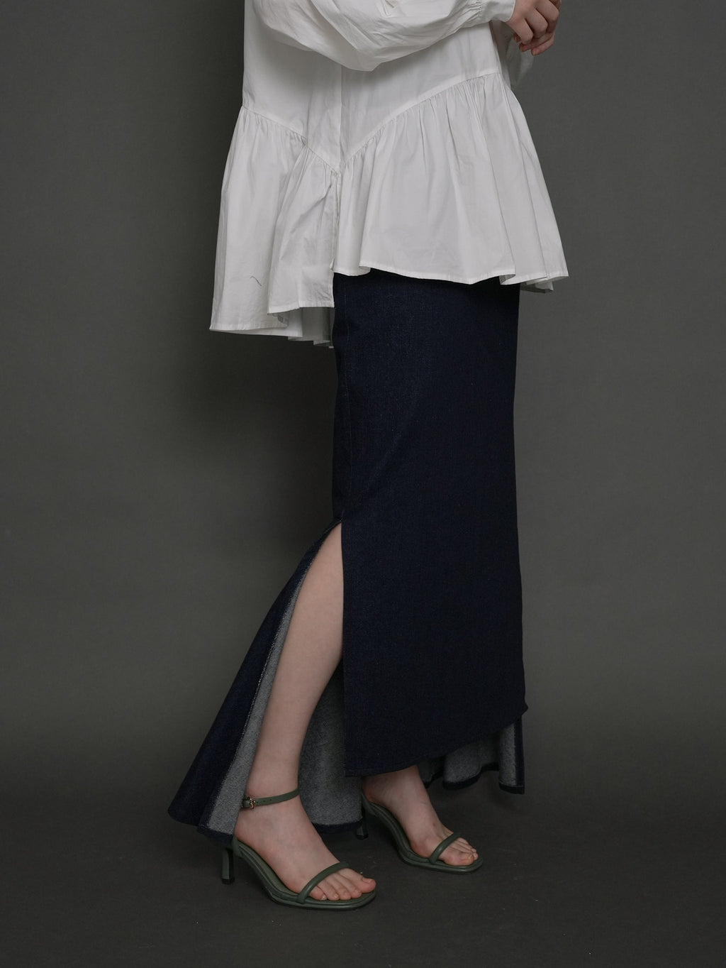 Denim high waist mermaid skirt – ClaSTEllaR 