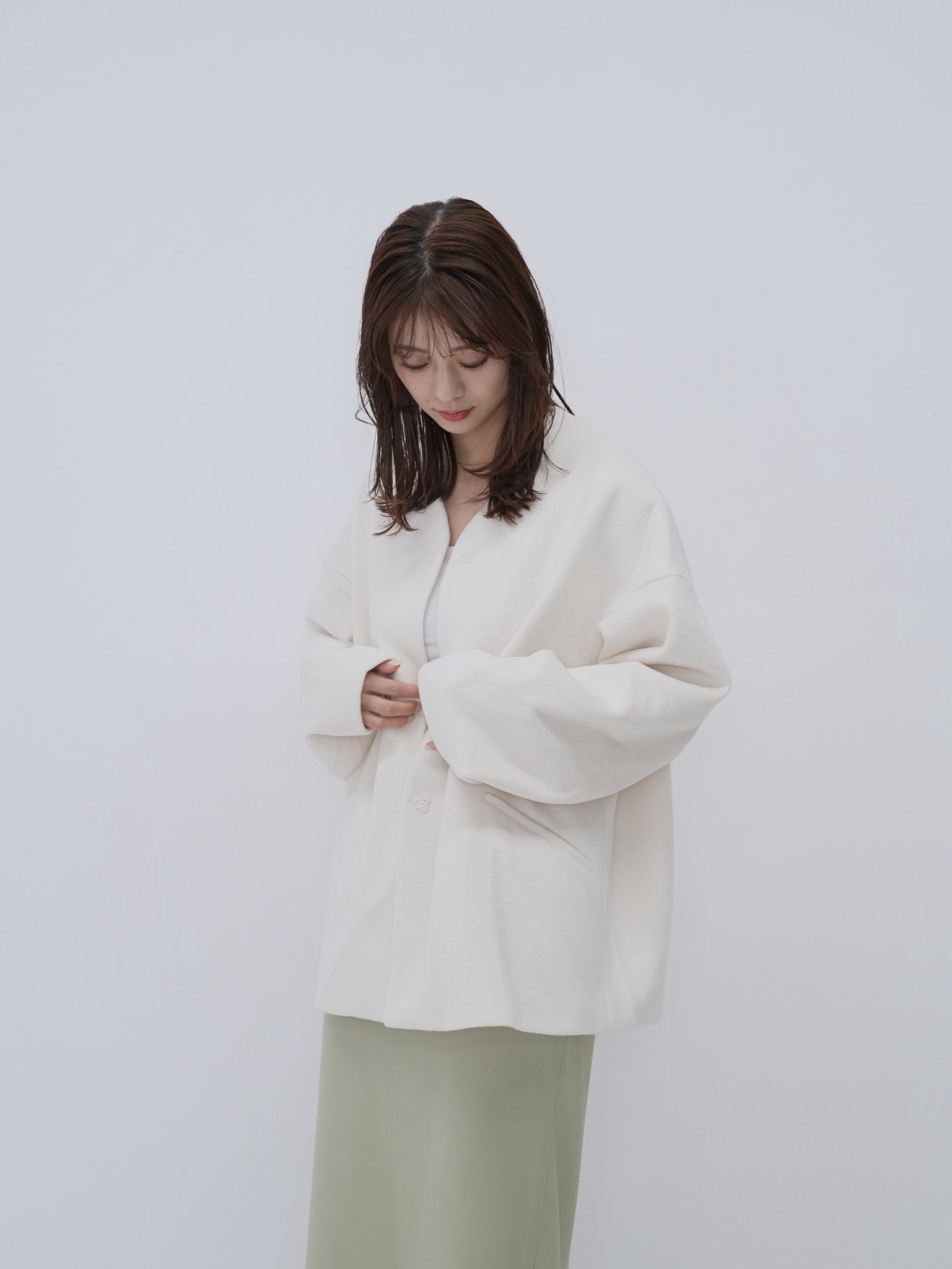 No-collar short coat – ClaSTEllaR