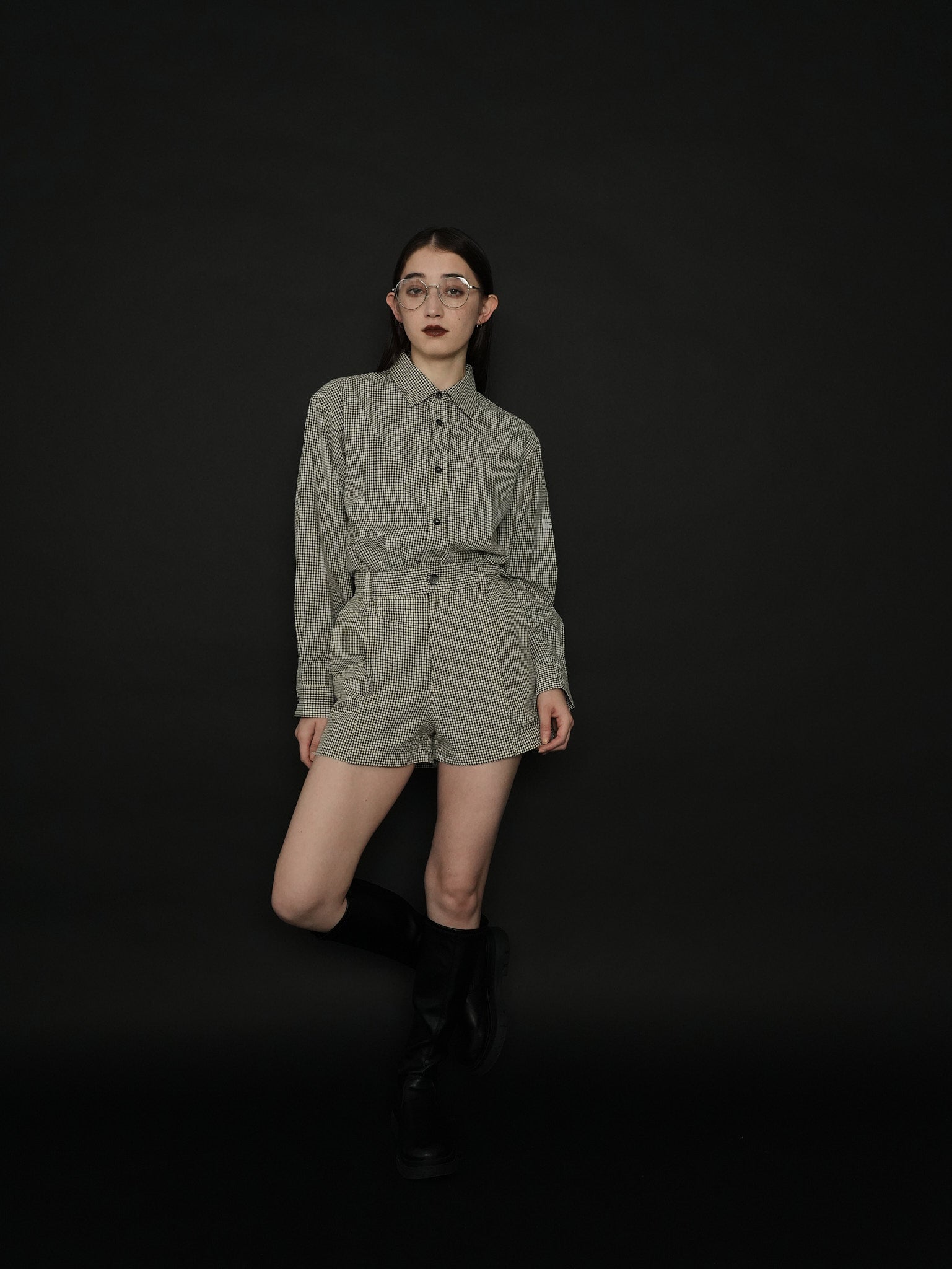 【クラステラー】チェック柄ハイウエストショートパンツ クラステラー】チェック柄ハイウエストショートパンツ - メルカリ