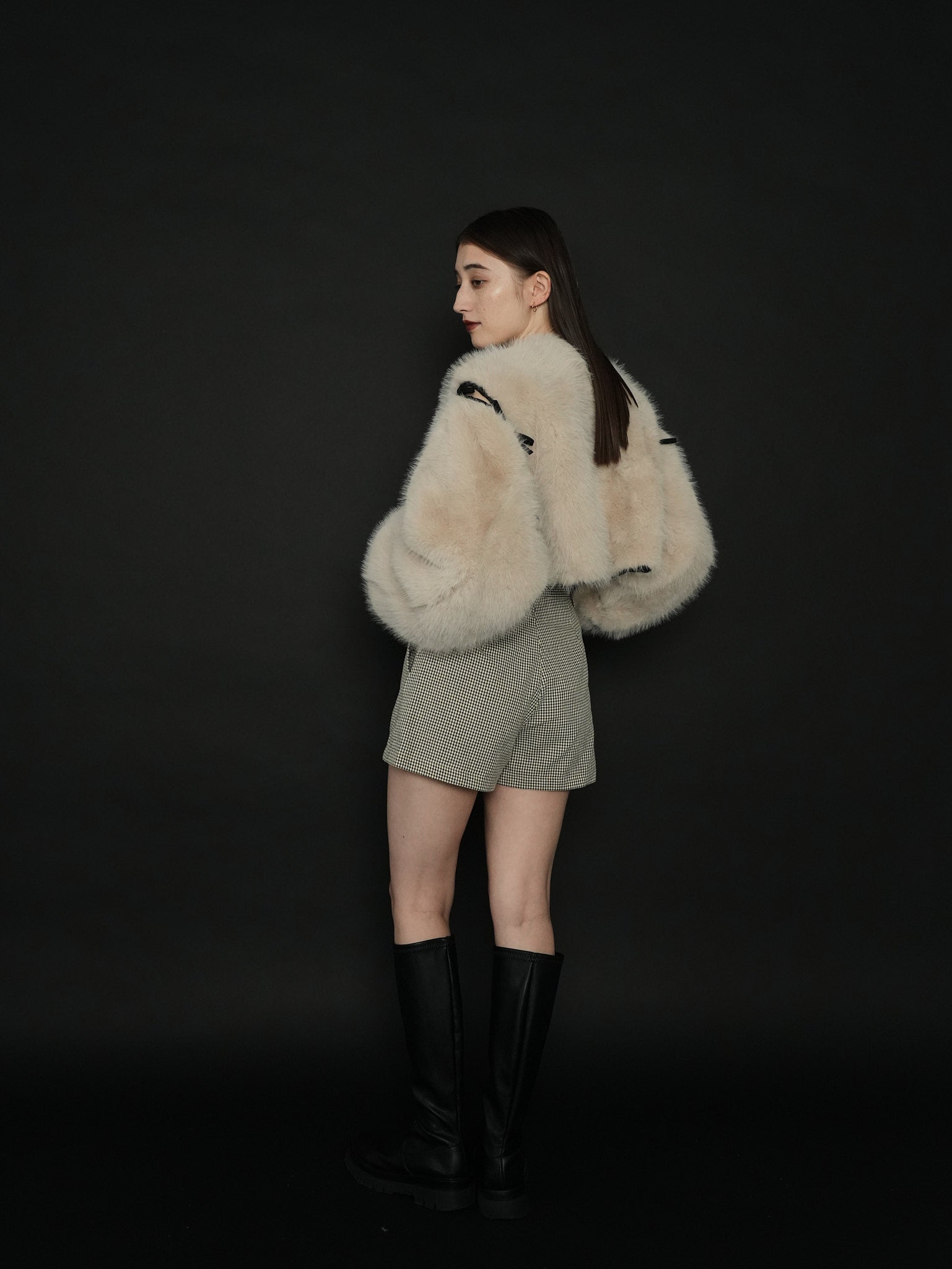 Fur ribbon coat – ClaSTEllaR