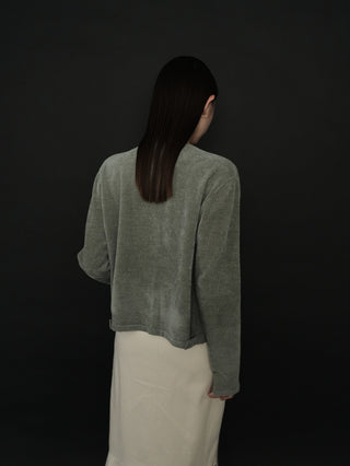 Gloss knit cardigan