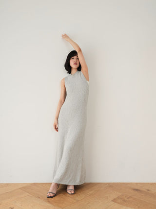 Long knit dress