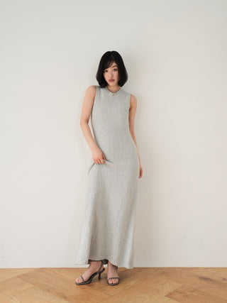 Long knit dress
