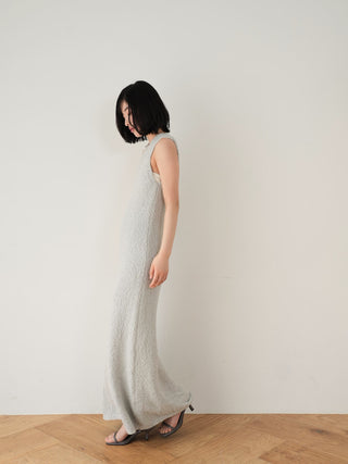 Long knit dress