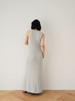 Long knit dress