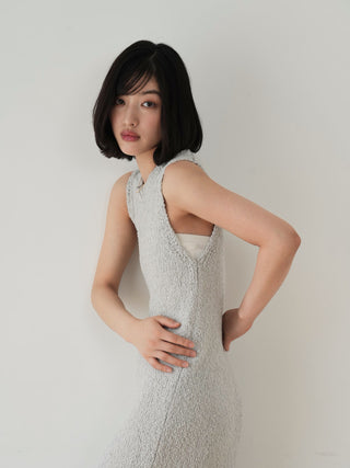 Long knit dress