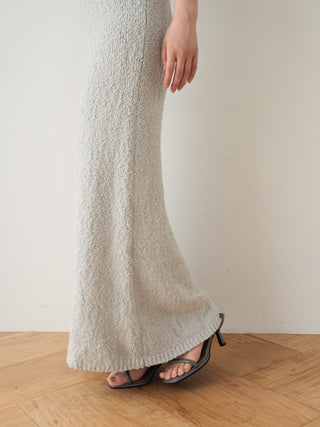 Long knit dress