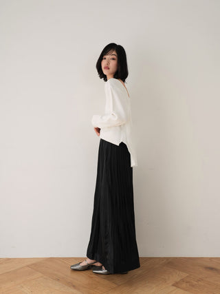 Pleated skirt