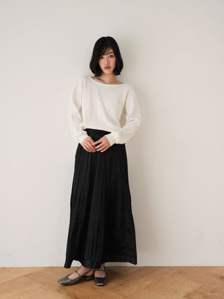 Back open long T-shirt