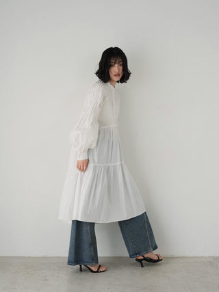 Volume tiered one piece【short】