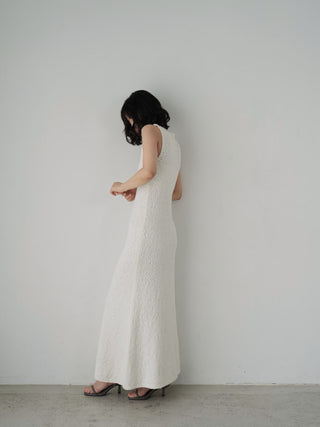 Long knit dress