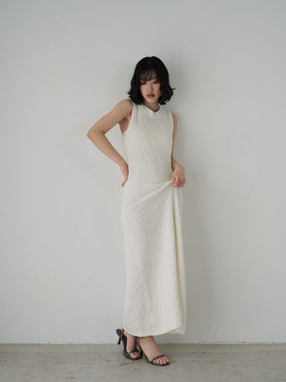 Long knit dress