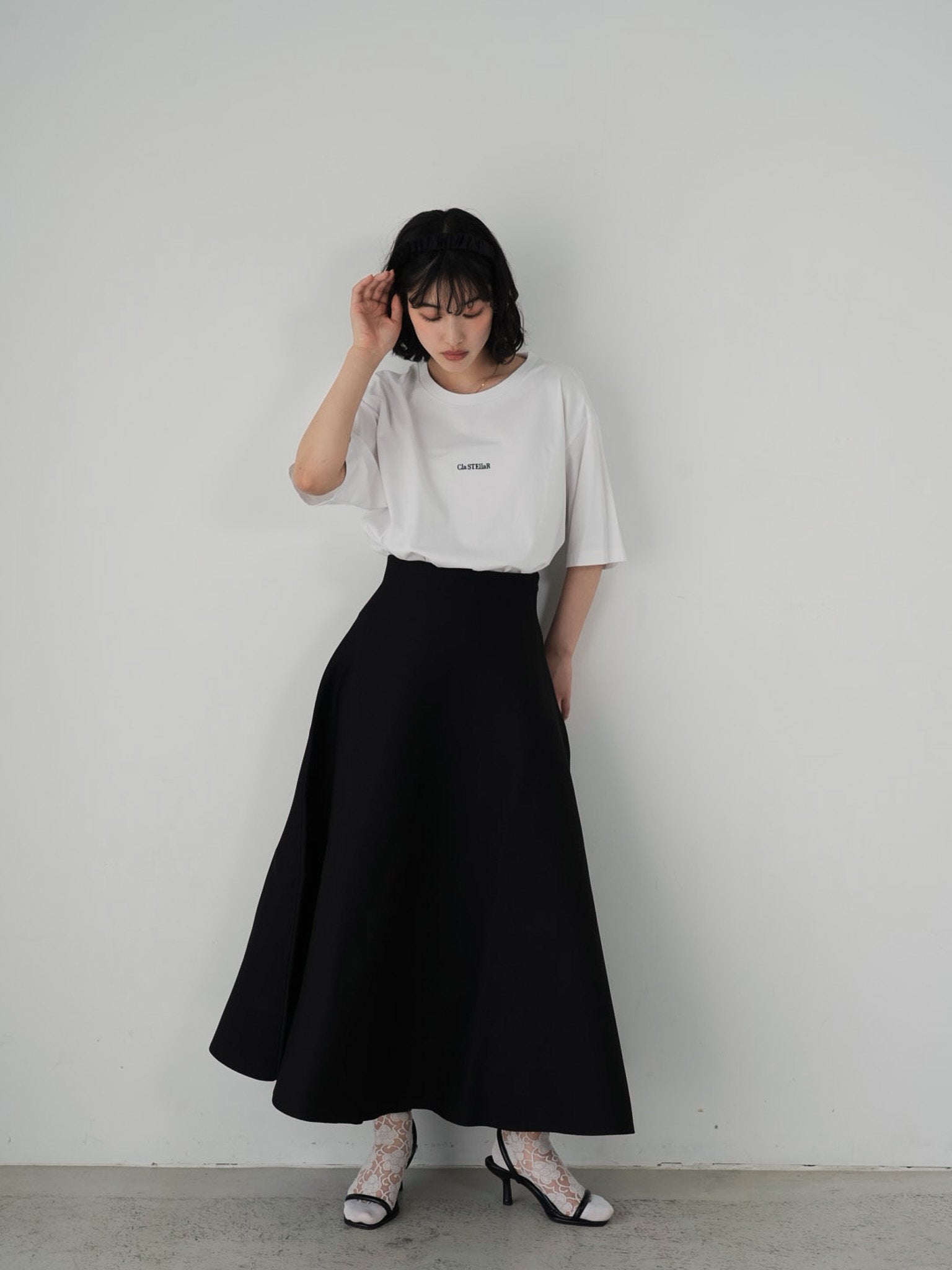 Flared knit skirt – ClaSTEllaR