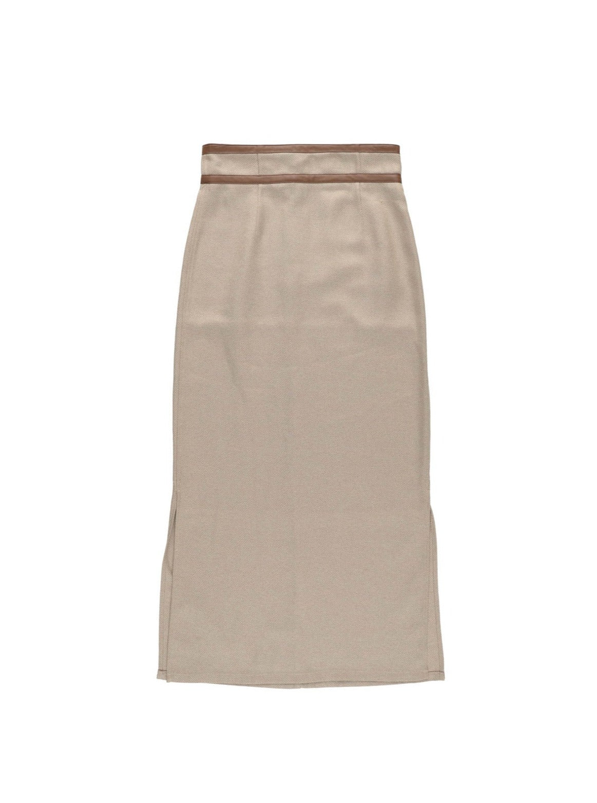 Prima Medium Wash Distressed Pearl Denim Mini Skirt