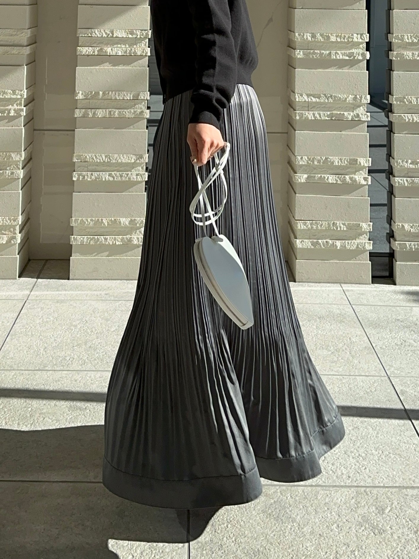 Pleated skirt